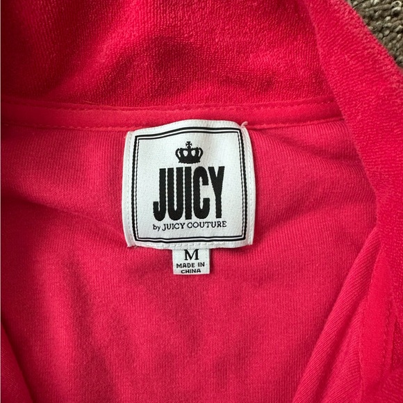 Juicy Couture Watermelon Terry Set Top M Pants S - Picture 5 of 6